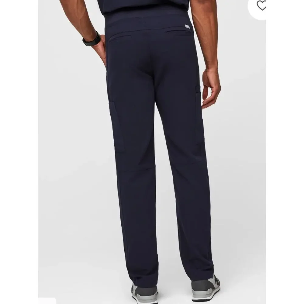 Figs Axim Cargo Scrub Pants in Navy M-386 Size XL